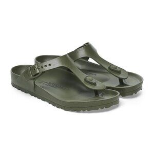 Birkenstock Shoes Gizeh Eva Khaki Sandals